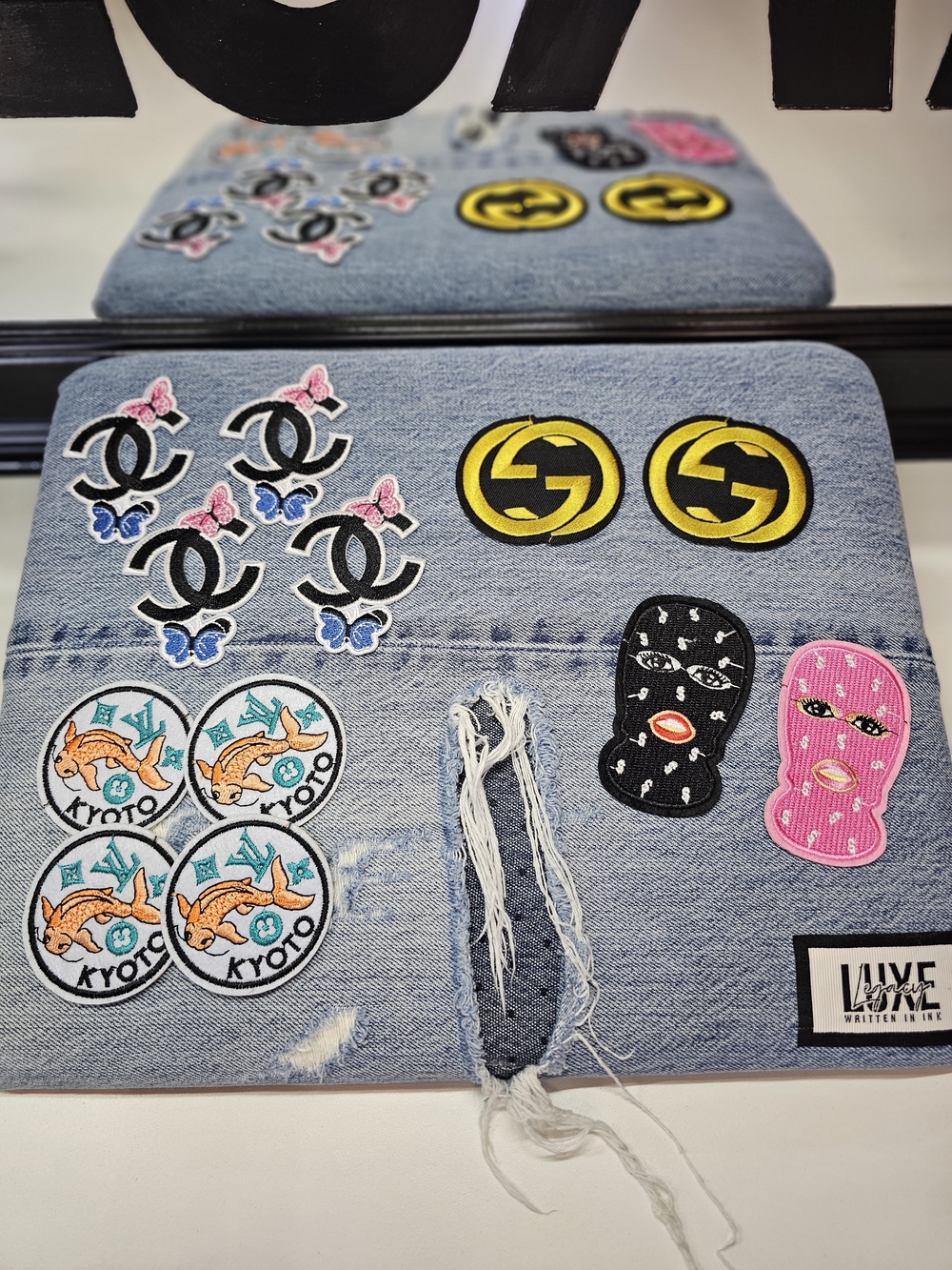 Designer Inspired Iron On Embroidered Patches